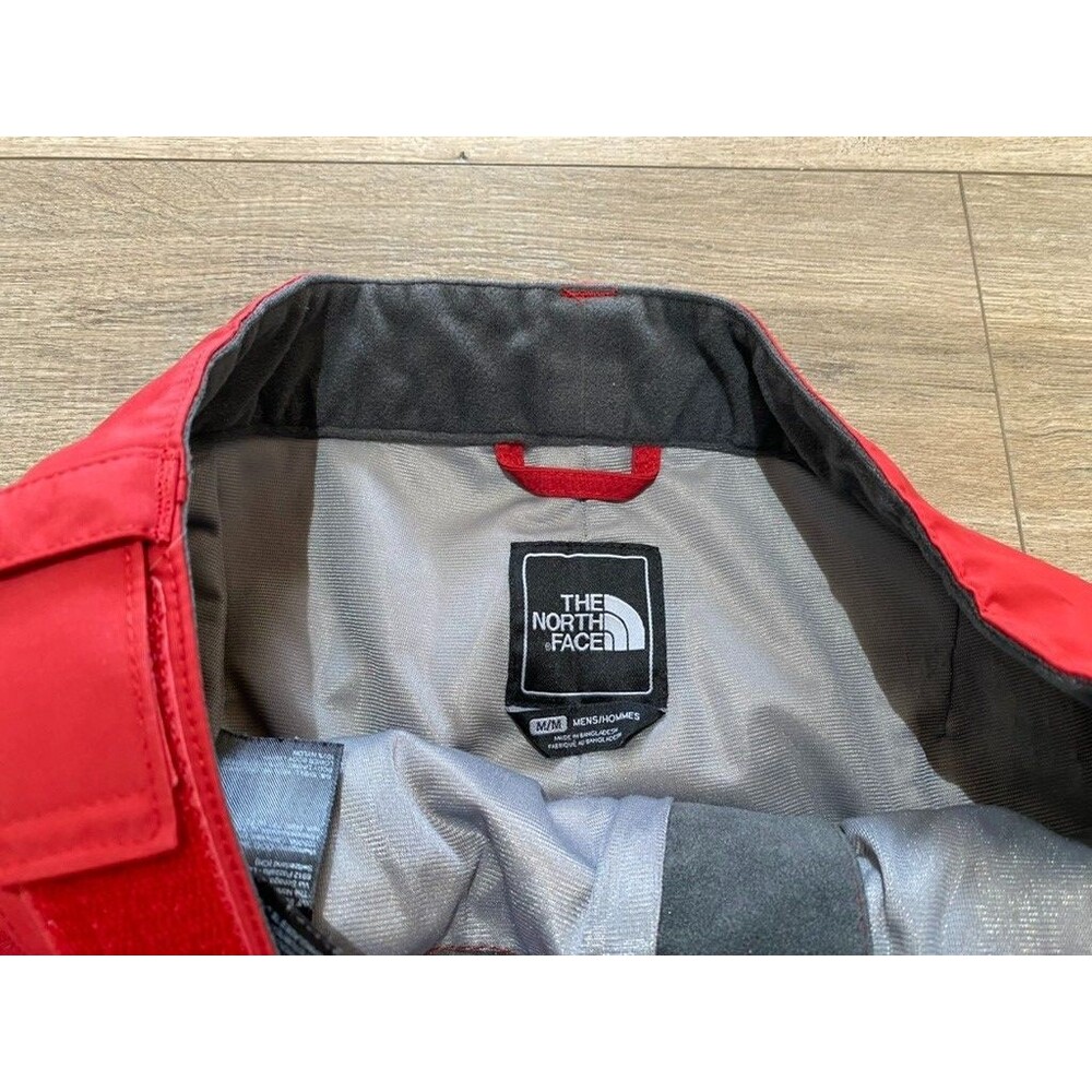 THE NORTH FACE FREEDOM HYVENT SNOW BOARD SKI PANT MENS M RED AHJK SHELL CARGO - Picture 4 of 13